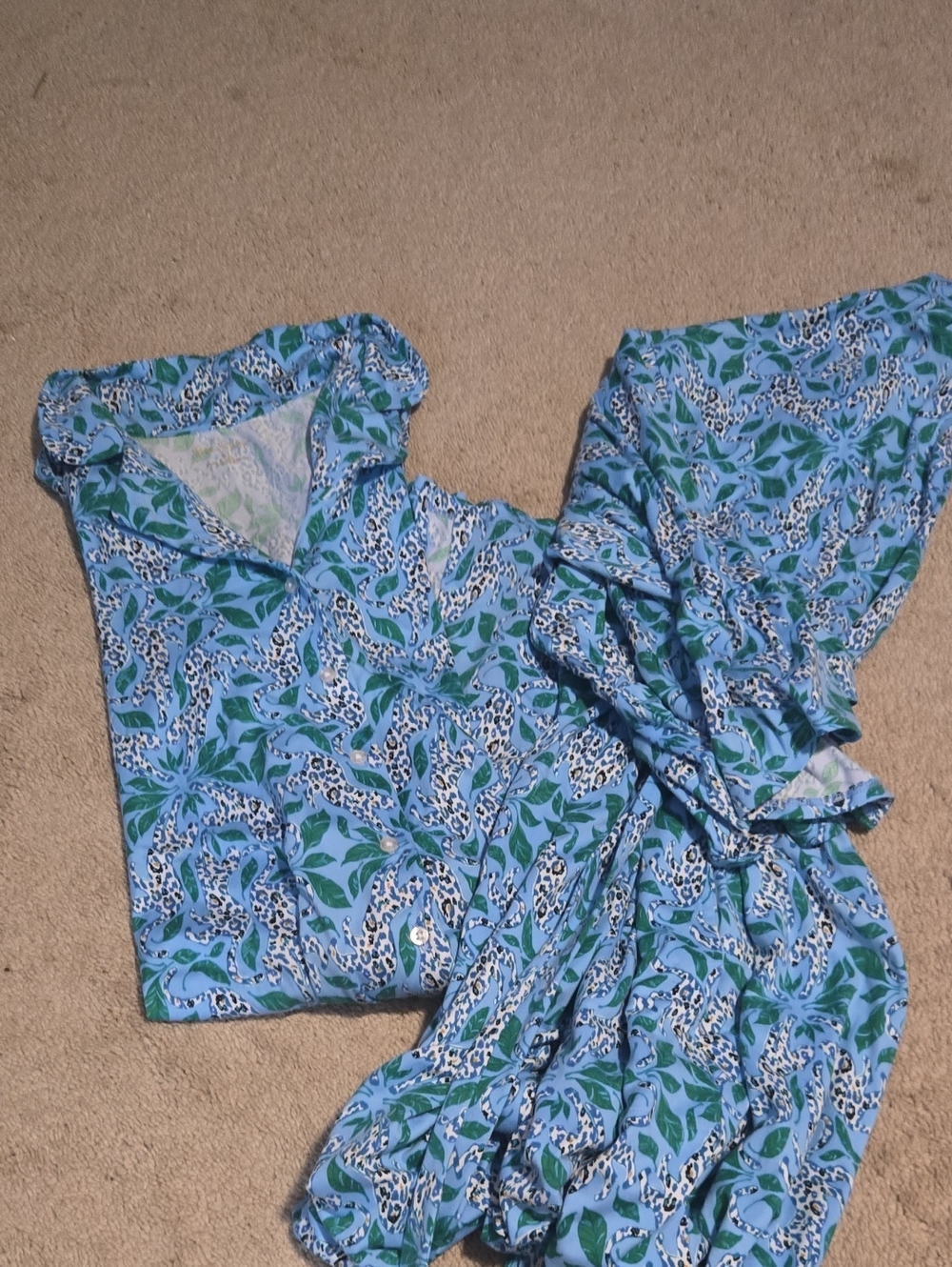 Lilly Pulitzer Nightgown And Robe